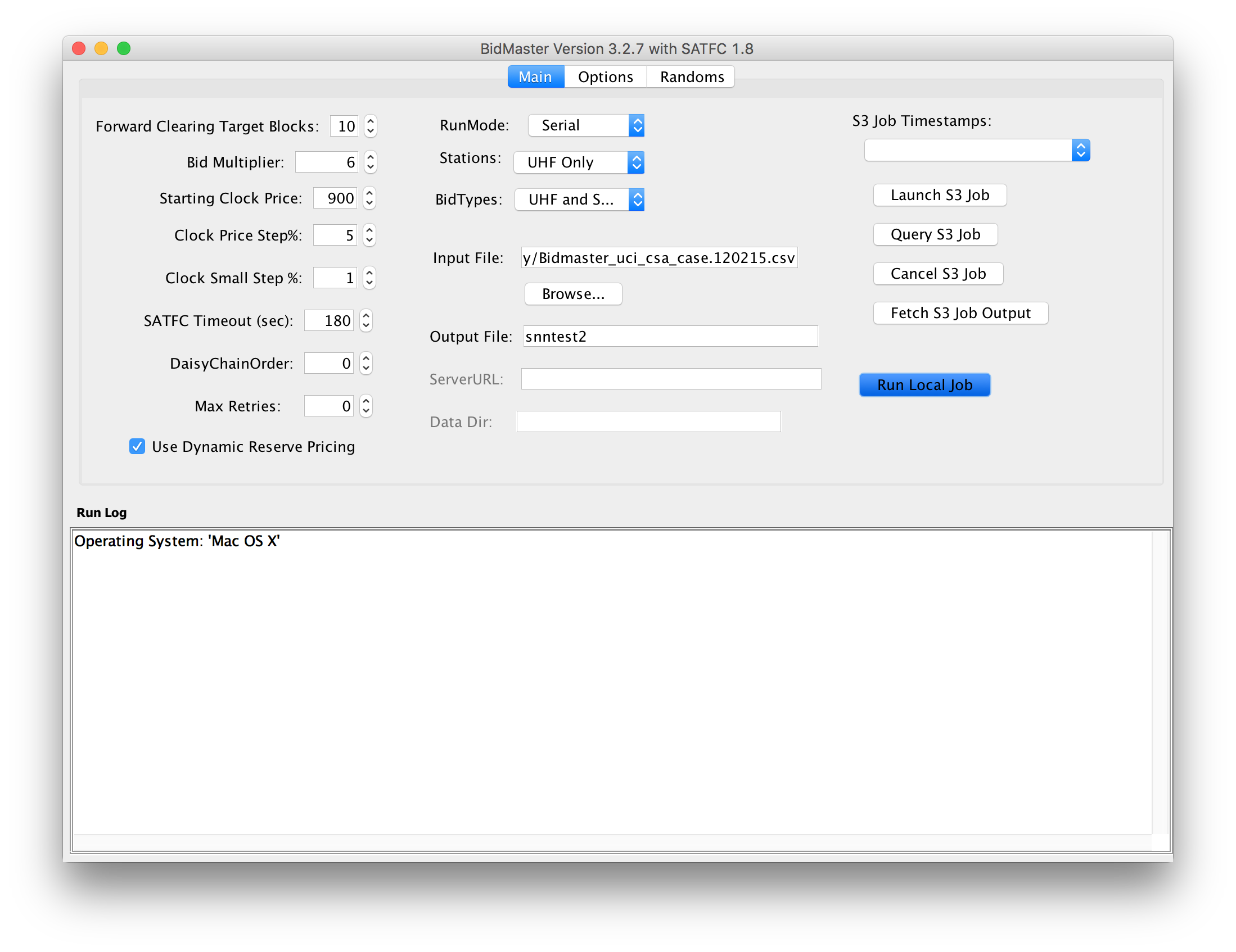 FCC Spectrum Auction Simulation