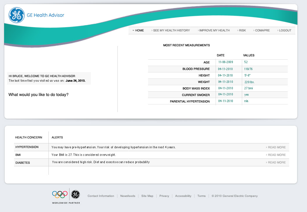 Health Advisor Application